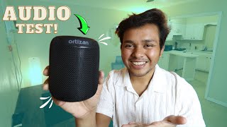 Ortizan 15W Bluetooth Speaker Audio Test [upl. by Ayram]