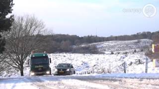 Sneeuw op de Posbank bij Rheden [upl. by Abey970]