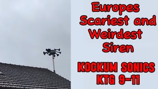 Europe’s most calm but SCARIEST Siren… Kockum Sonics KTG 911 [upl. by Melvyn]