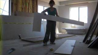 How to Install Gyprock Plasterboard [upl. by Dahc]