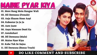 Maine Pyar Kiya Movie All SongsSalman Khan amp BhagyashreeALL HITS [upl. by Tyre]