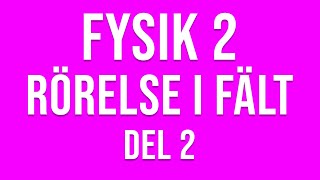 Fysik 2  Rörelser i fält del 2 av 4 [upl. by Gurney]