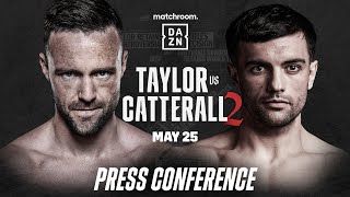 JOSH TAYLOR VS JACK CATTERALL 2 PRESS CONFERENCE LIVESTREAM [upl. by Bej694]