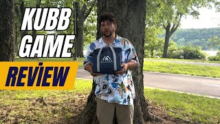 Kubb Yard Game Set Review 🏞️  Perfect Outdoor Tossing Game for Beach Lawn amp Yard Fun 🎯 [upl. by Volkan964]