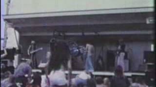 Worlds First Upside Down Drummer 1975 with Mick Mars [upl. by Terrance583]