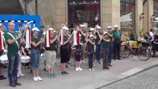 quotDeutschmeister Regimentsmarschquot KSZ  ESZ Bierstadtfest Radeberg 2013 [upl. by Oirasec910]