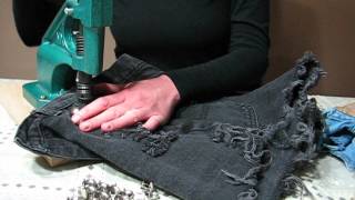 DIY How to stud your clothes [upl. by Uis]