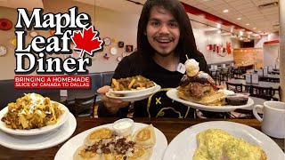 The Famous Canadian Diner in Dallas Maple Leaf Diner [upl. by Chansoo]