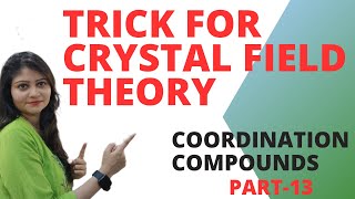 Trick For Crystal Field Theory  Coordination Compounds  Class 12  CFT 😱😱🔥🔥 [upl. by Eicnahc501]