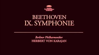 Ludwig van Beethoven  Symphony No 9  Herbert von Karajan [upl. by Anim151]