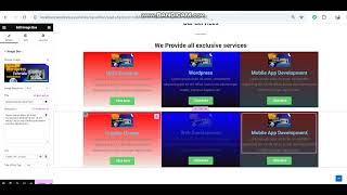 part2  Our Services  Wordpress  Elementor [upl. by Ligriv]