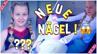 ICH GEHE DAS ERSTE MAL INS NAGELSTUDIO  MaVie Noelle Family Vlog [upl. by Reffinej]