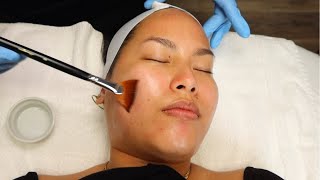 HOW TO APPLY 35 GLYCOLIC ACID GEL  ADVANCED SKINCARE TRAINING  MONTARBO SKINCARE [upl. by Ennovaj]