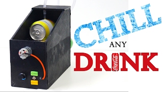 Instant Drink Chiller  How to Make a Cooling Machine [upl. by Tarttan]