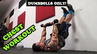 Intense 5 Minute Dumbbell Chest Workout 2 [upl. by O'Dell]