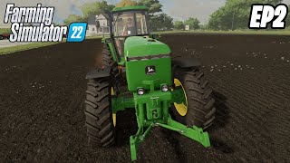 NYTT TRAKTORUTSTYR🚜 GJØDSLING KALKING OG SÅING 🌱  Farming Simulator 22 Norsk [upl. by Jeff]