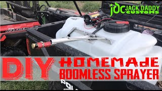 DIY EASY Homemade Boomless sprayer conversion 18 feet of spray 1000 Subscriber GIVEAWAY included [upl. by Meeharb]