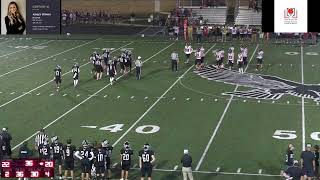 River Valley Blackhawks Vs Brodhead Cardinals Varsity Football [upl. by Akirdnas131]