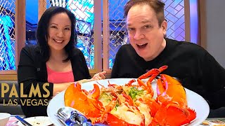 We Ate Lobster at the Palms Las Vegas Most Luxurious Chinese Restaurant [upl. by Campbell]