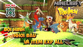 Lần đầu khám phá thế giới Pixelmon  may mắn tìm thấy EXP ALL  Minecraft Pixelmon Part 1 [upl. by Lorsung]