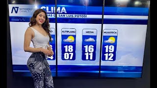 El Pronóstico del Clima con Deyanira Mendoza 12012022 [upl. by Atiana764]