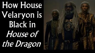 How House Velaryon is Black in House of the Dragon Corlys Laenor Laena Game of Thrones prequel [upl. by Ettezil722]