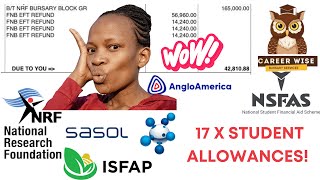 Bursaries in South Africa I Funza Lushaka Bursary INRF BursaryI NSFAS I Sasol Bursary [upl. by Nabroc464]