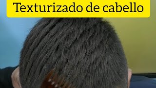 cómo texturizar cabello fácil y rápido aquí la técnica con tijera y el cómo cortar cabello a tijera [upl. by Ahsihat71]