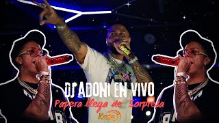 DJ ADONI EN VIVO  PAPERA LLEGA DE SORPRESA [upl. by Haimrej]