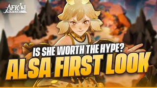 Alsa First Impressions and Unit Showcase  Is She F2P or P2W【AFK Journey】 [upl. by Keen16]