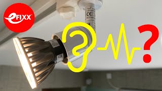 Why is my LED lamp making a noise  buzzing humming [upl. by Georg]