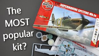 Have YOU Built This Kit Airfix Supermarine Spitfire Mk1a in 172 Scale  Unboxing Review [upl. by Day]