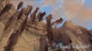 Lion King Stampede Scene with Final Fantasy Music [upl. by Hermosa]