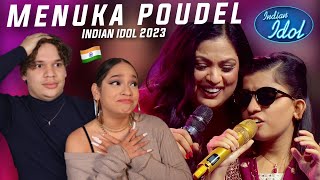 The Best Indian Idol Performance EVER Latinos React to Indian Idol Menuka Poudel amp Richa Sharma [upl. by Mignon]