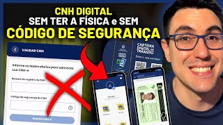 COMO CADASTRAR CNH DIGITAL SEM TER A CNH FÍSICA EM MÃOS QR CODE e SEM CÓDIGO DE SEGURANÇA [upl. by Allimrac810]