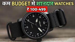 2021 Top 10 BEST BUDGET WATCHES FOR MEN Under Rs 499  Best Watches Under 1000 In IndiaStyle Saiyan [upl. by Eninnej]