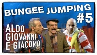 Anplagghed  Bungee Jumping 5 di 5  Aldo Giovanni e Giacomo [upl. by Dody]