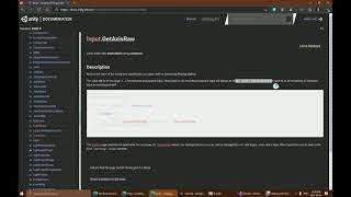 GetAxis vs GetAxisRaw  Unity [upl. by Anneliese231]