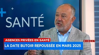 Agences privées en santé la date butoir repoussée en mars 2025  Entrevue avec Christian Dubé [upl. by Lucille]