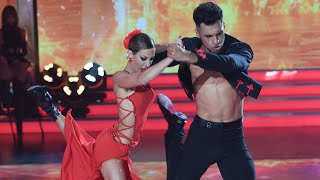 Noelia Marzol y Jony Lazarte sorprendieron con un flamenco estilizado [upl. by Kinelski719]