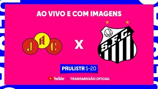 JOGO COMPLETO JABAQUARA X SANTOS  9ª RODADA  PAULISTA SUB20 2023 [upl. by Siuluj]