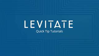 Levitate Quick Tip Tutorial Setting a Keep in Touch [upl. by Eneles531]