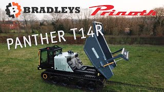 BRADLEYS  PRINOTH PANTHER T14R  Custom build rubber tracked Dumper with hydraulic tailgate [upl. by Nickolai]