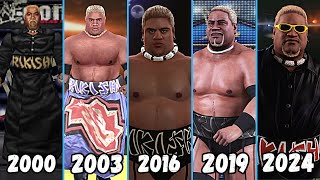 Evolution of Rikishi Entrance 2000  2024  WWE [upl. by Ecirtra727]