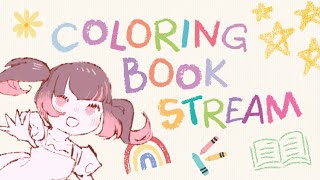 coloring with hime baby 🖍️🌻 [upl. by Lucina]