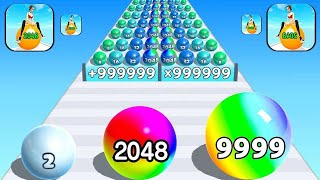 MODE INI YG TERSUSAH DI BALLRUN 2048  MERGE NUMBER shorts mergenumber Dimzet [upl. by Yenffad]