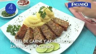 Pastel de Carne con Arvejas y Zanahoria Facundo [upl. by Anirba]