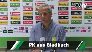 8 Spieltag  Hannover 96  Borussia M´Gladbach  PK aus Gladbach [upl. by Nomar419]