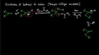 A12 BaeyerVilliger oxidation reaction mechanism [upl. by Eecram]