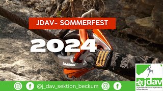 JDAV Beckum  Sommerfest 2024  Im DAV Kletterzentrum Beckum [upl. by Blane]